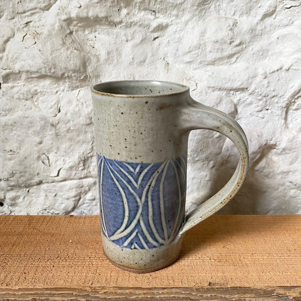 Carved Medium Tumbler - Brewery Pottery