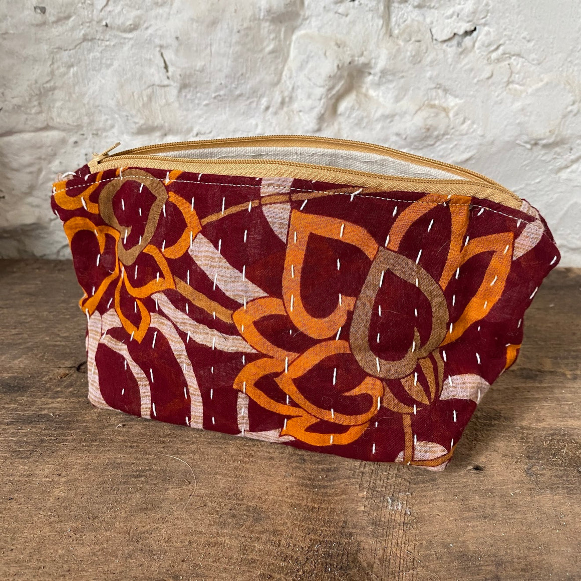 Kantha Cosmetic Bags