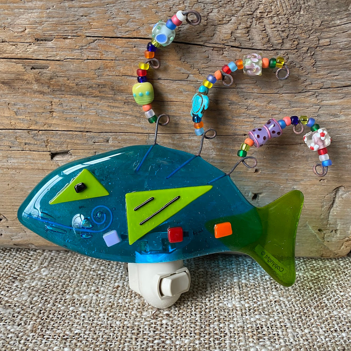 Glass Fish Nightlight