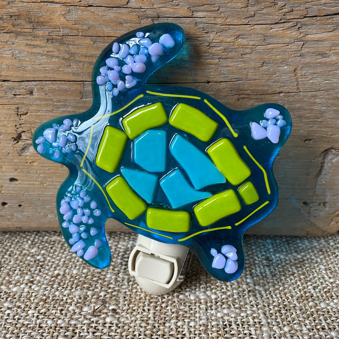 Glass Turtle Nightlight