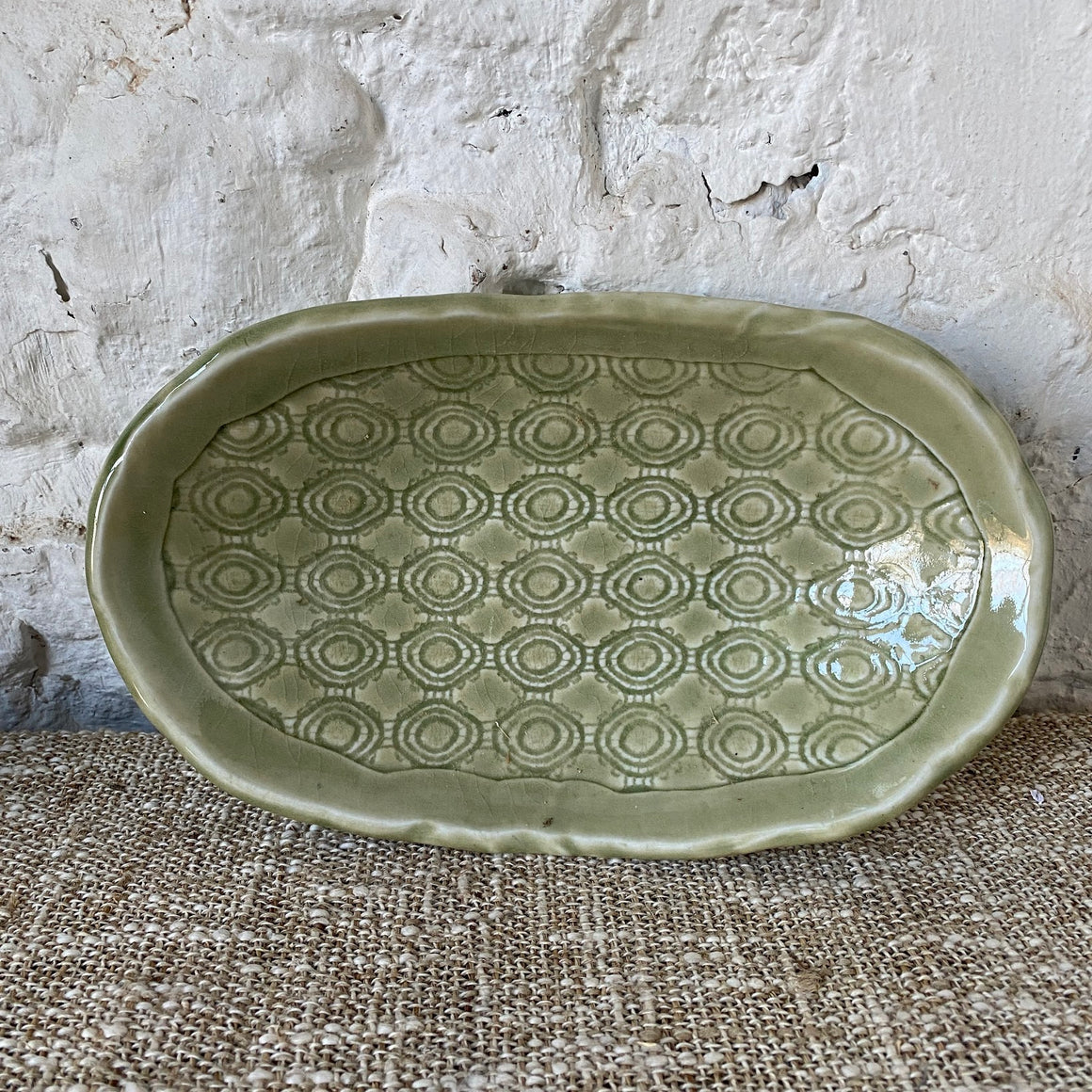 Oval Serving Dish, Small