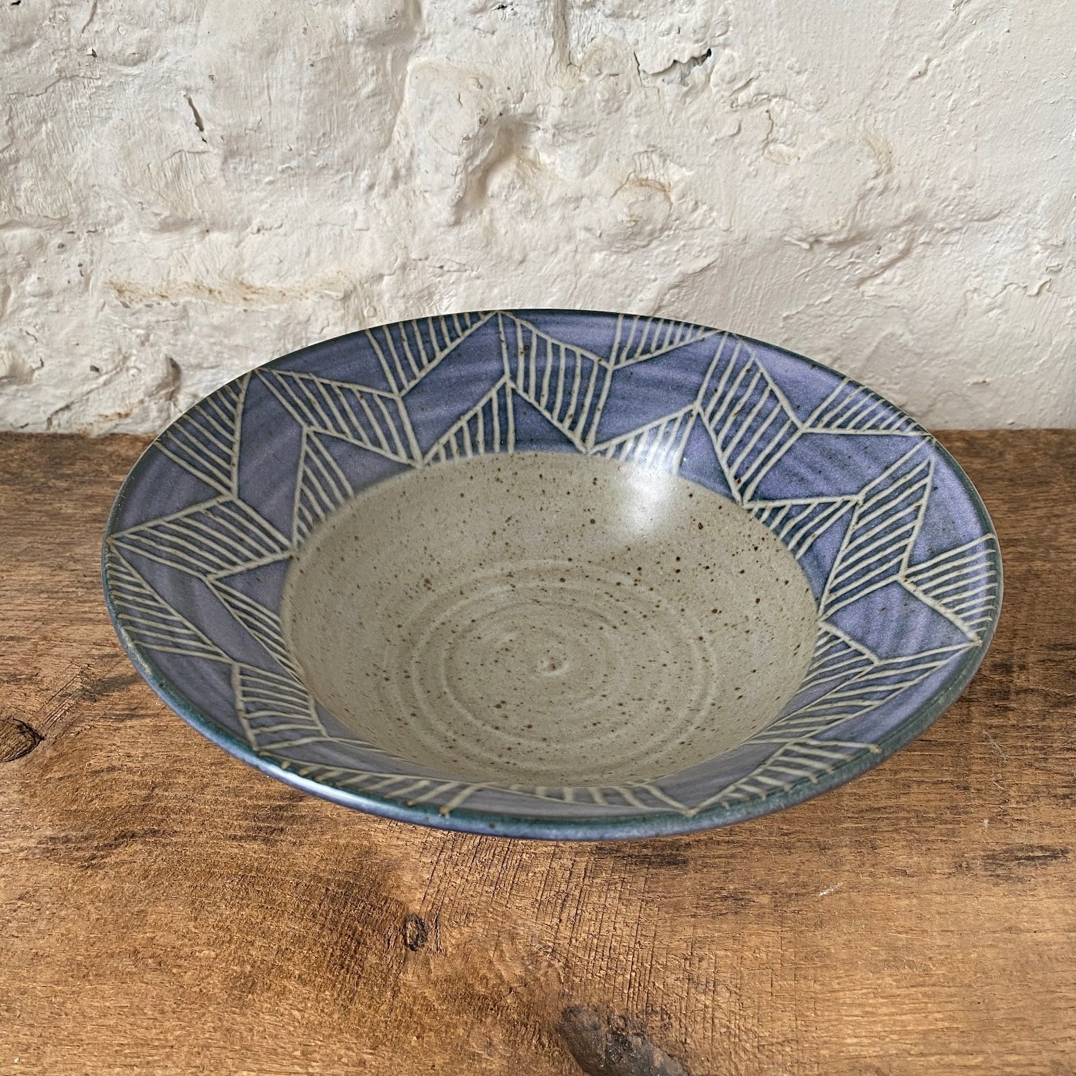 Pasta Bowl Carved (large)