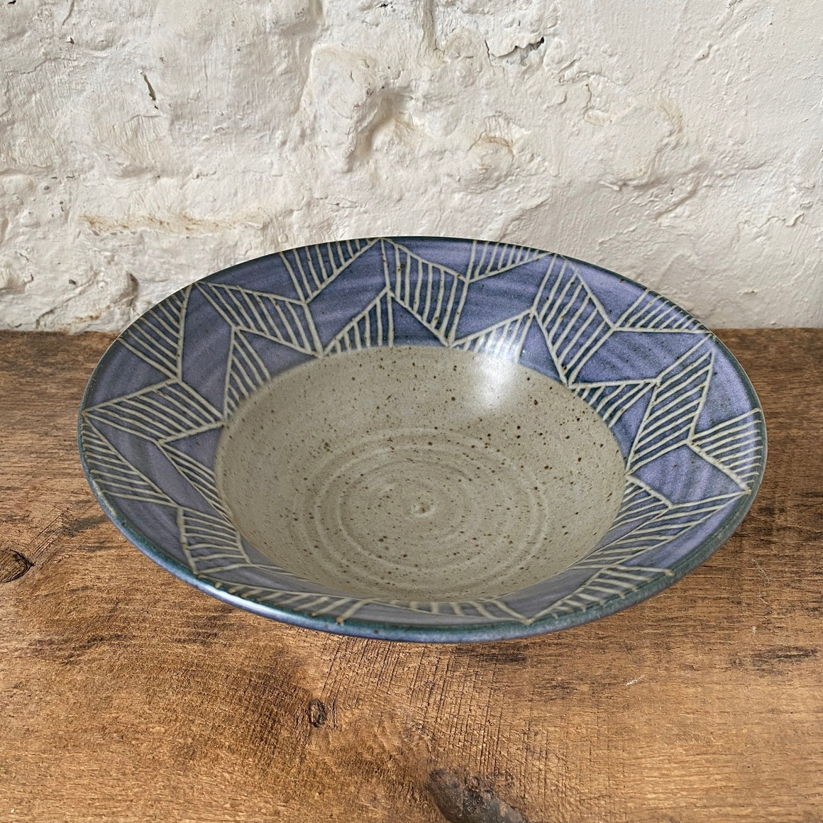 Pasta Bowl Carved (large)