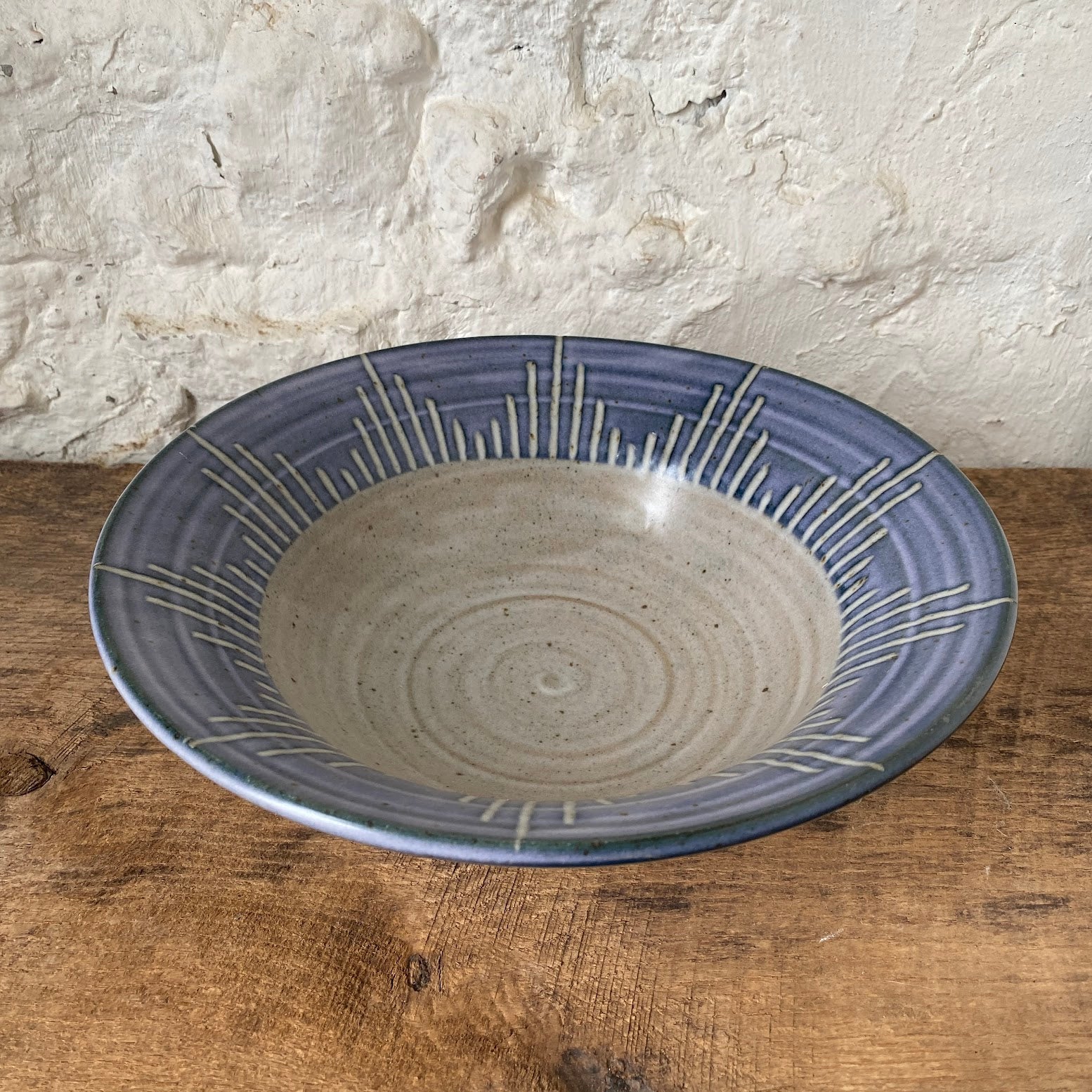 Pasta Bowl Carved (large)