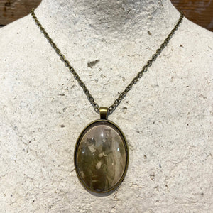 Squirrel Portrait Necklace