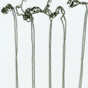 Rock Necklace Bronze