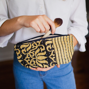 Kantha Cosmetic Bags