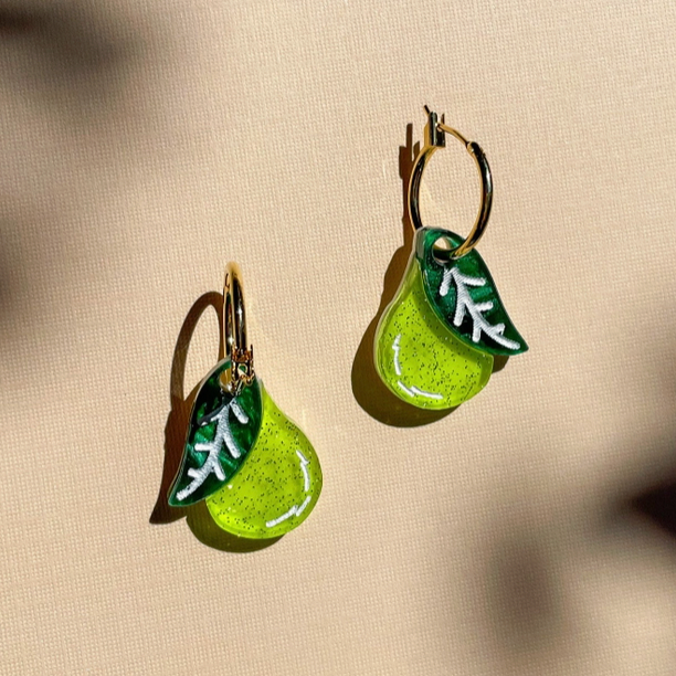Market Pear Earrings