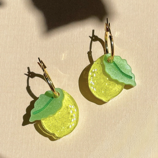 Market Lemon Earrings