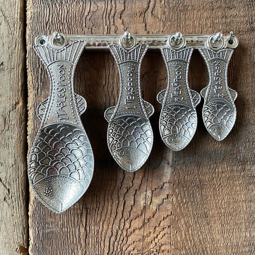 Measuring Spoons - Liberty Tabletop - Pewter measuring spoons - USA