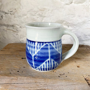 Porcelain Carved Mug