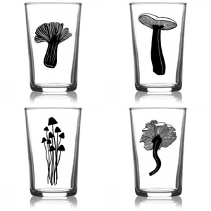 Glass Tall Rocks Set