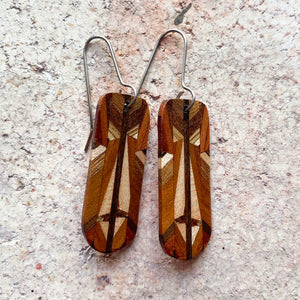 Wooden Images Earrings