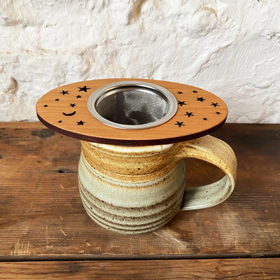 Stoneware Strainer Spoon